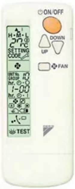 BRC-7CA52 TCA-DAIKIN Infrarot-Fernbedienung zu FXCQ