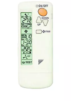 BRC-7E530W86 TCA-DAIKIN Infrarot-Fernbedienung zu FFQ-B, FXZQ-M,